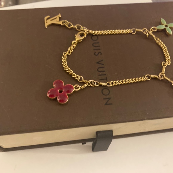 Authentic, Vintage, Louis Vuitton charm bracelet. - Picture 3 of 3